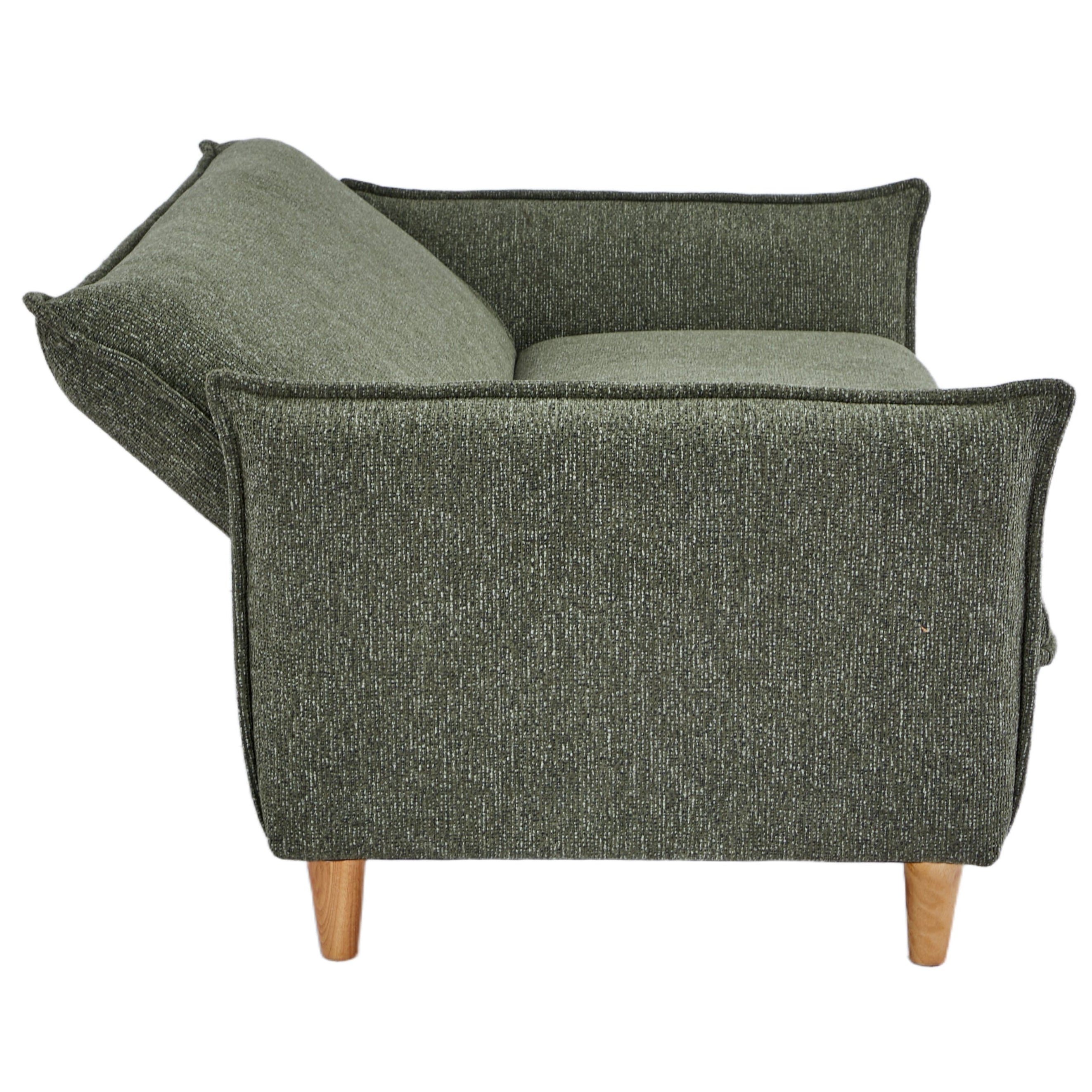 Clicto Sofa Bed (Storage) – 3 Seater | Olive Green