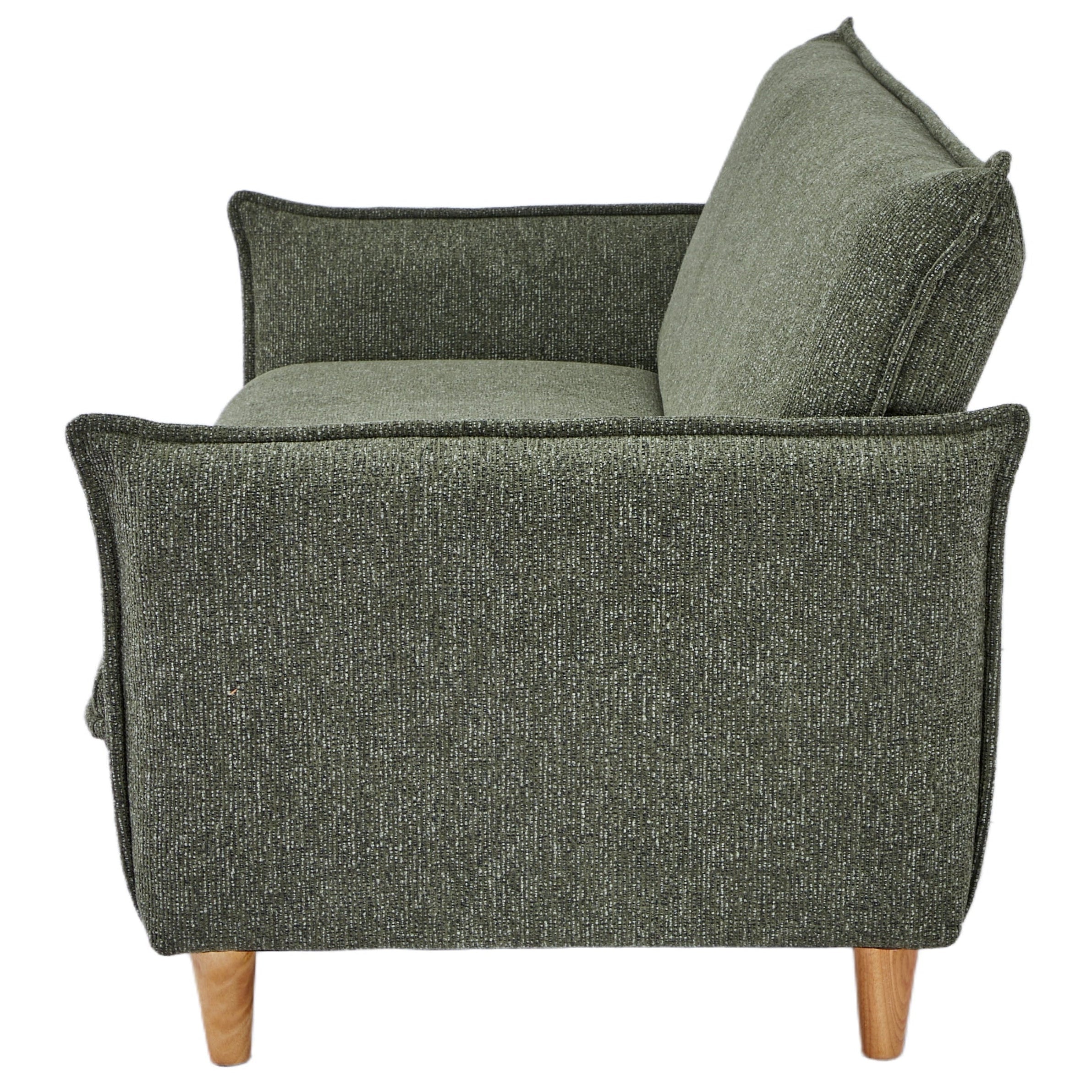 Clicto Sofa Bed (Storage) – 3 Seater | Olive Green