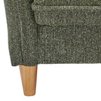 Clicto Sofa Bed (Storage) – 3 Seater | Olive Green
