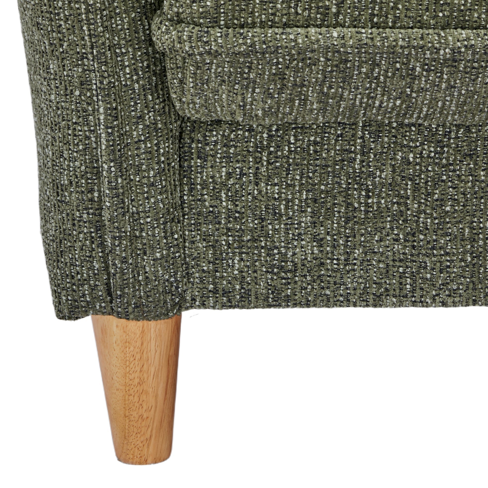 Clicto Sofa Bed (Storage) – 3 Seater | Olive Green