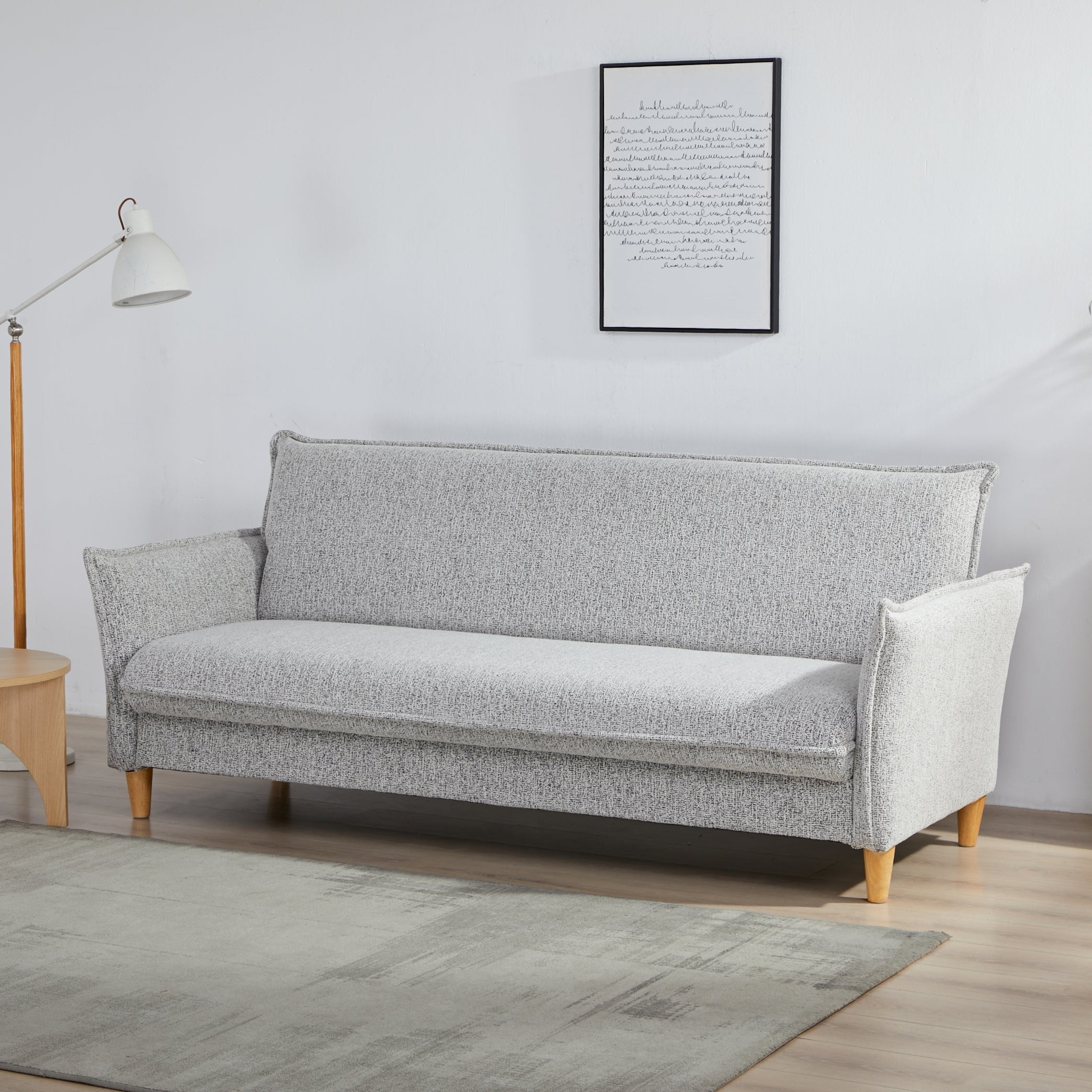 Clicto Sofa Bed (Storage) – 3 Seater | Grey