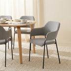 Candice Dining Chairs – Set of 2 | Grey