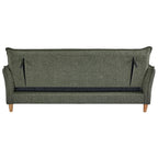 Clicto Sofa Bed (Storage) – 3 Seater | Olive Green