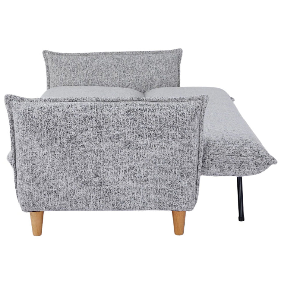 Clicto Sofa Bed (Storage) – 3 Seater | Grey