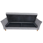 Clicto Sofa Bed (Storage) – 3 Seater | Grey