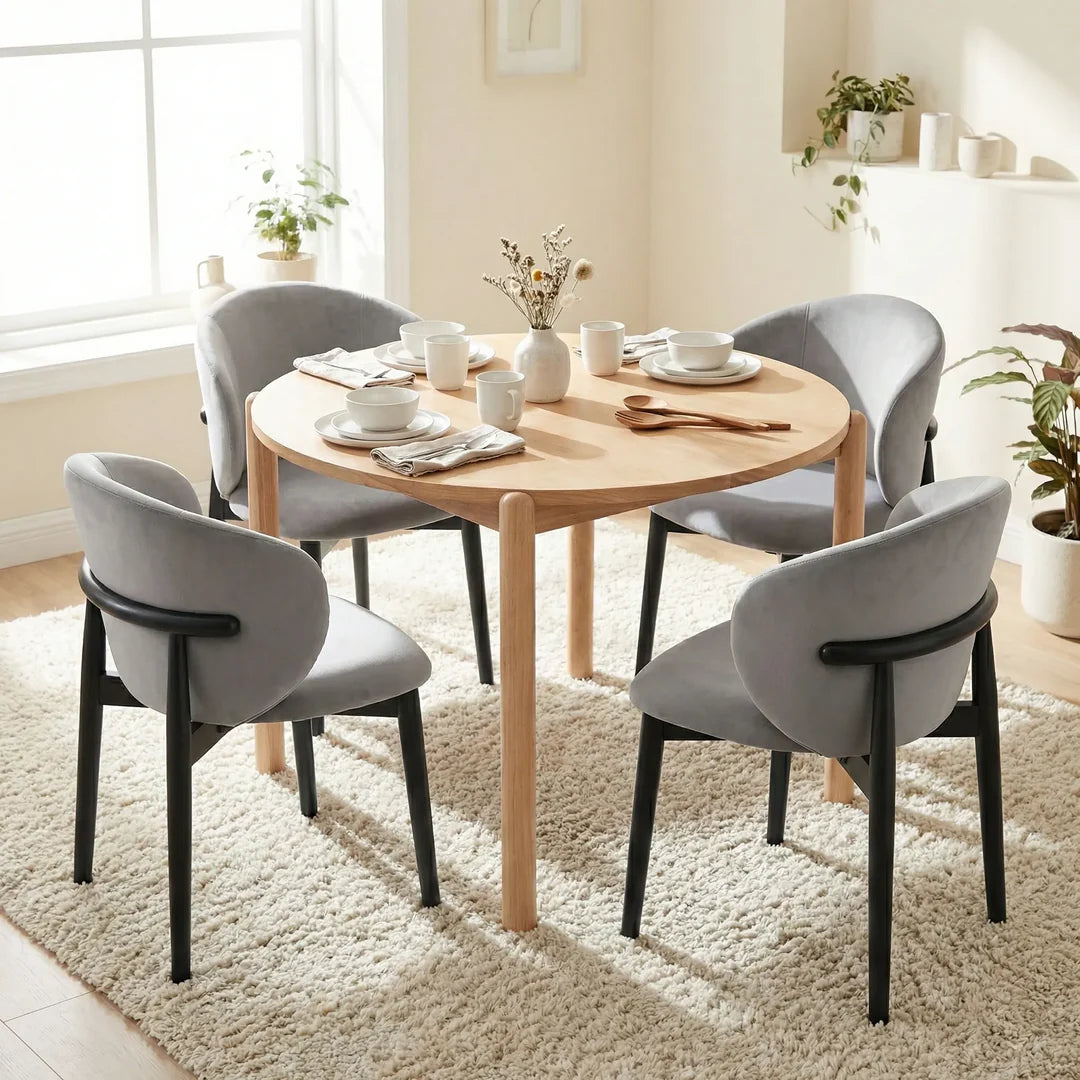 Nomi Dining Table – Round | Natural Oak