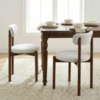 Elmora Dining Chairs – Set of 2 | Light Grey