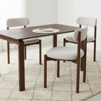Elmora Dining Chairs – Set of 2 | Cream