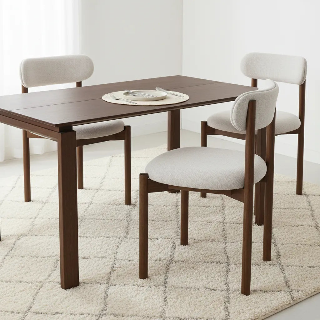 Elmora Dining Chairs – Set of 2 | Cream