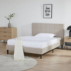 Linear Bed – Double | Beige