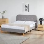 Nova Bed – Kingsize | Grey