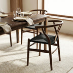 Osunba Dining Chairs – Set of 2 | Black & Espresso