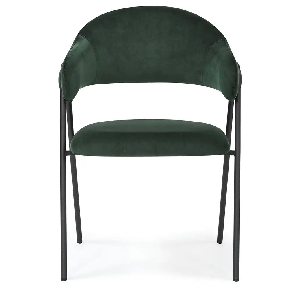 Noah Dining Chairs – Set of 2 | Emerald