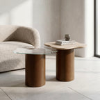 Tilde Coffee Table Set – Set of 2 | Walnut