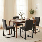 Bralan Dining Chairs – Set of 2 | Dark Grey