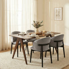 Edda Dining Table – Rectangle | Walnut