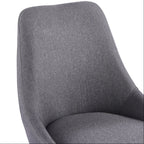 Eddy Dining Chairs – Set of 2 | Dark Grey