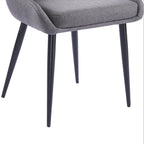 Eddy Dining Chairs – Set of 2 | Dark Grey