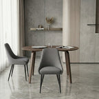 Eddy Dining Chairs – Set of 2 | Dark Grey