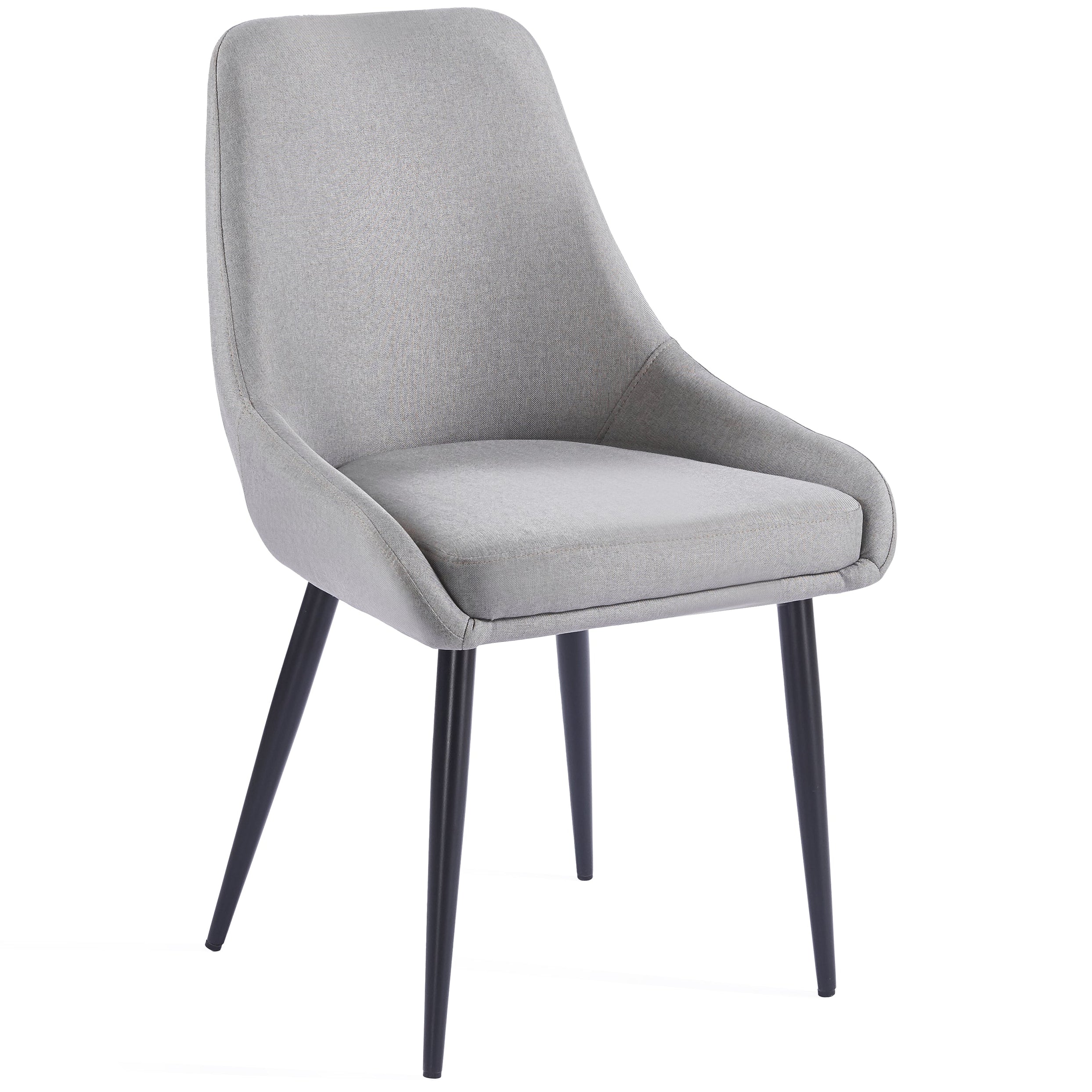 Eddy Dining Chairs – Set of 2 | Light Grey