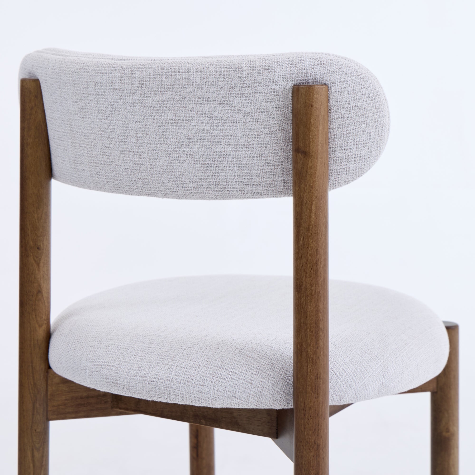 Elmora Dining Chairs – Set of 2 | Light Grey