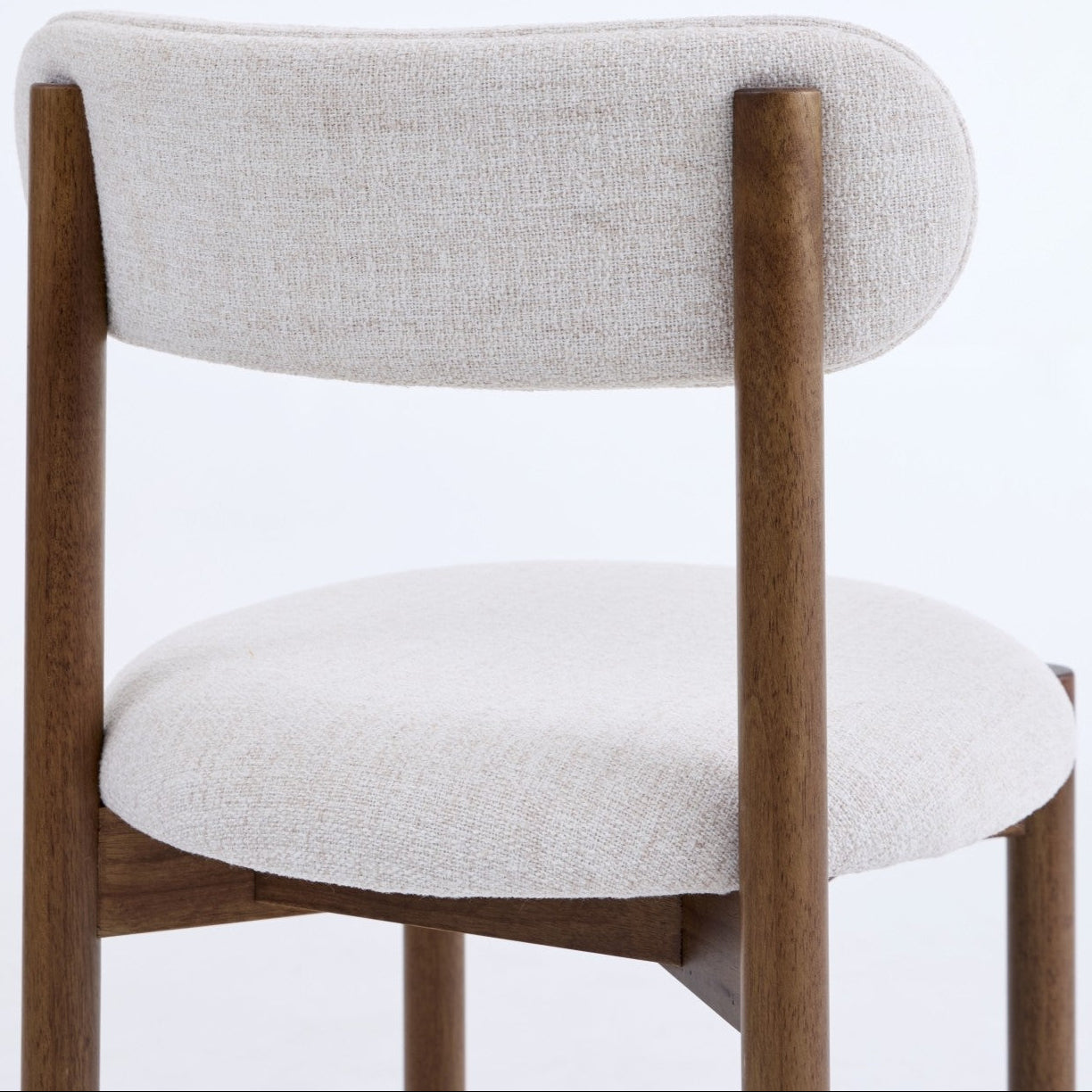 Elmora Dining Chairs – Set of 2 | Cream
