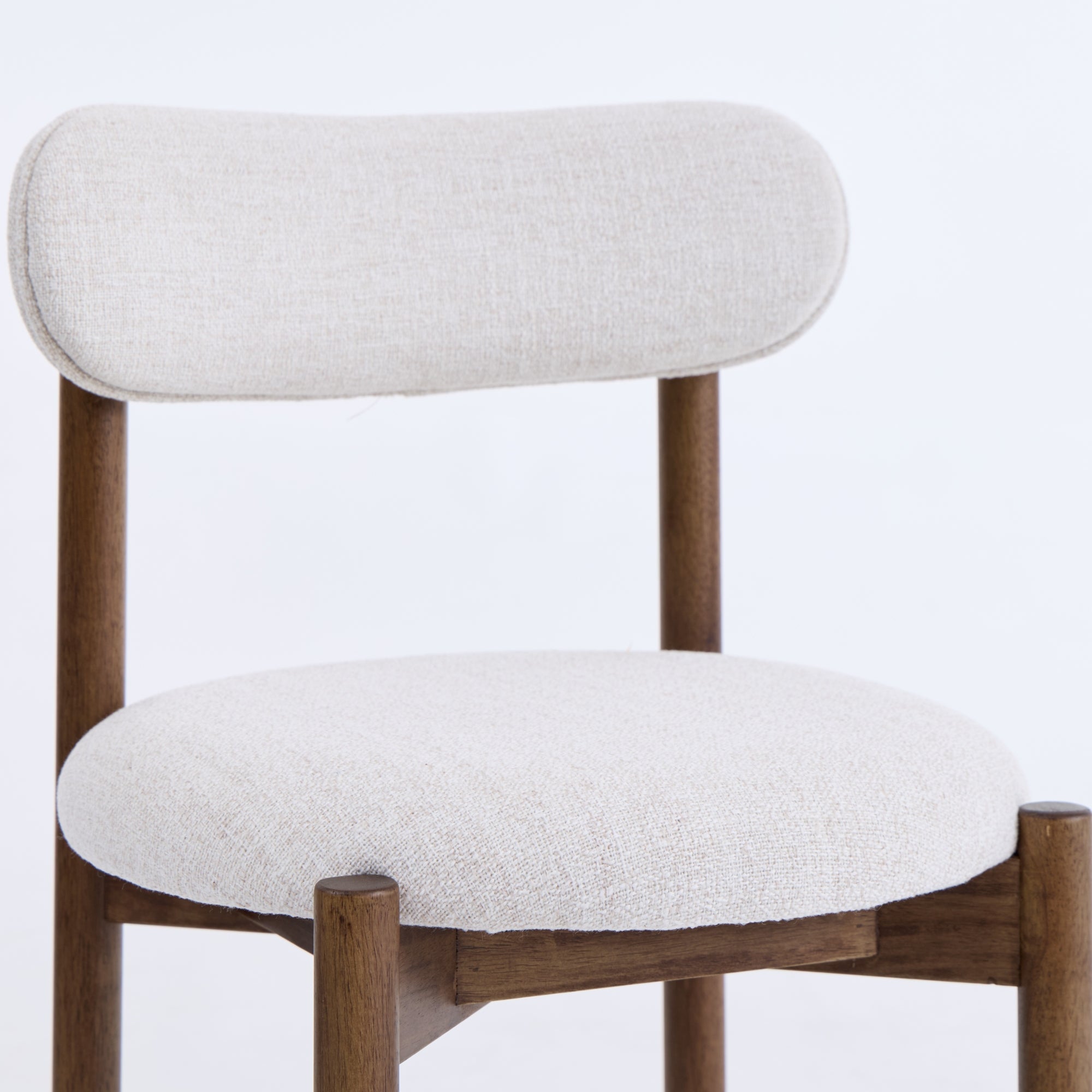 Elmora Dining Chairs – Set of 2 | Cream
