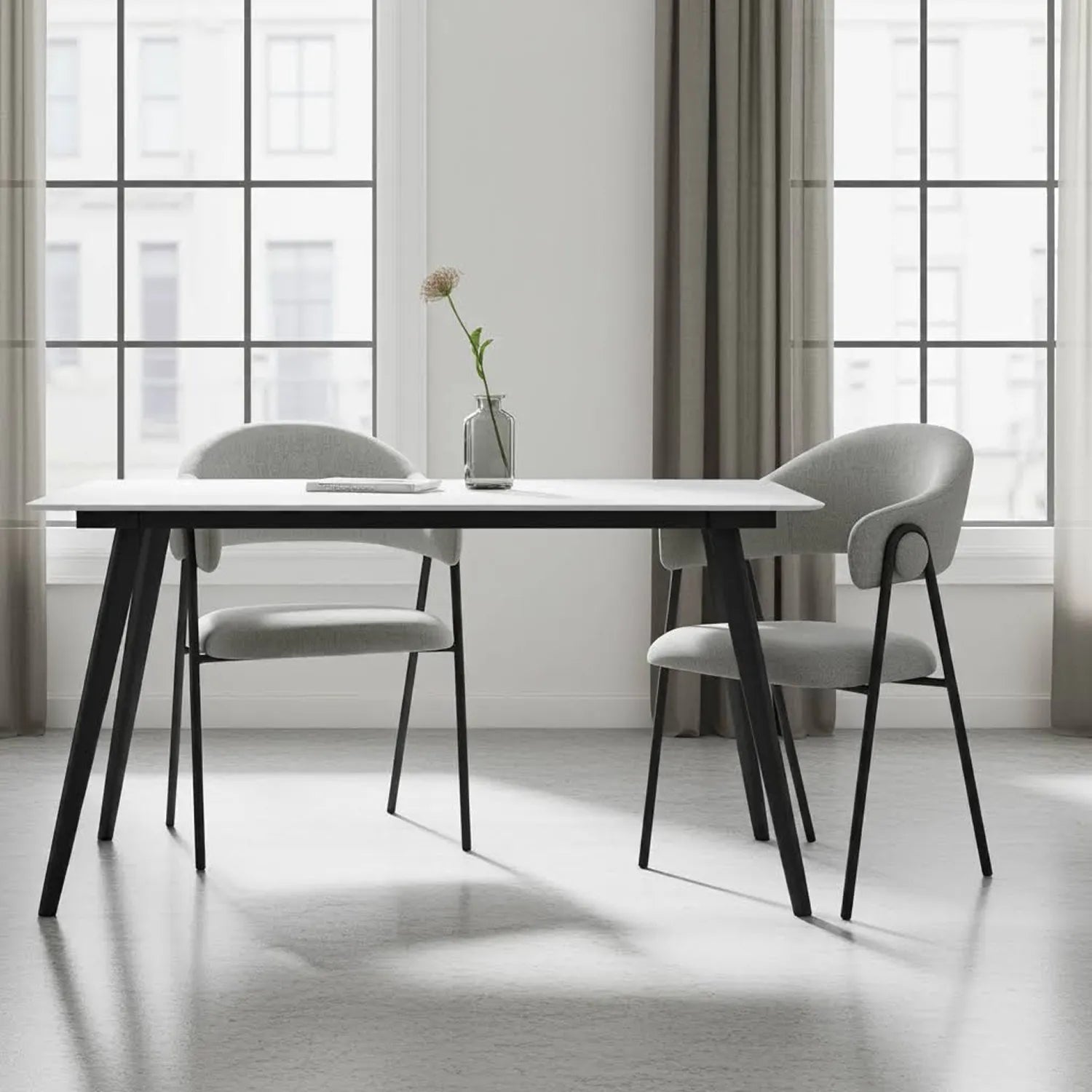 Noah Dining Chairs – Set of 2 | Grey
