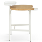 Flow  Dressing Table – Side Shelf | Natural Oak