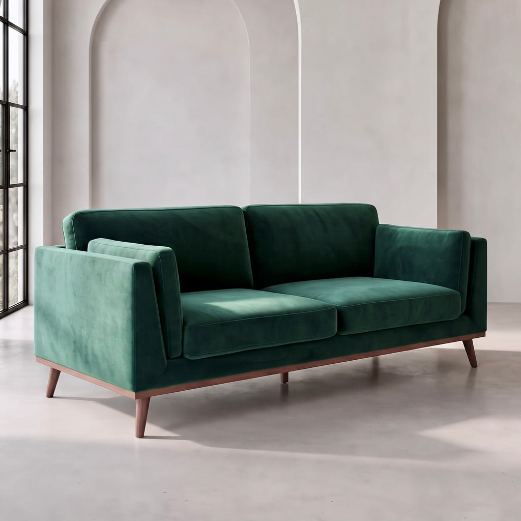 Mickey Sofa – Emerald | 3 Seater