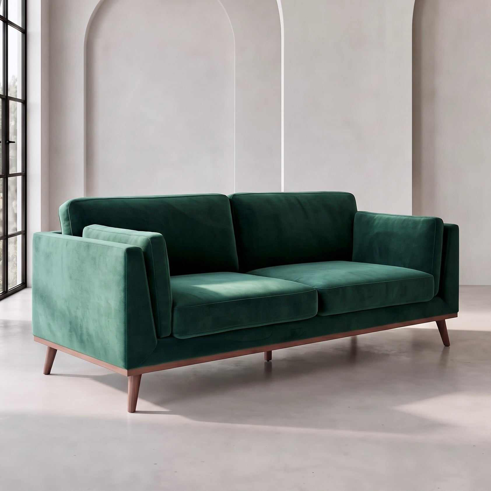 Mickey Sofa – Emerald | 3 Seater