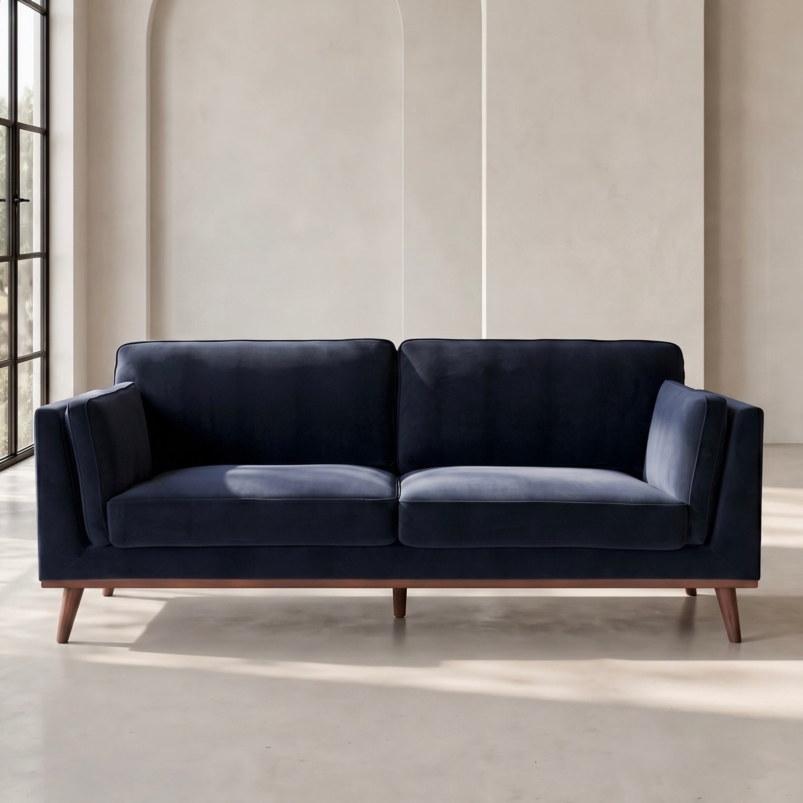 Mickey Sofa – Midnight Blue | 3 Seater