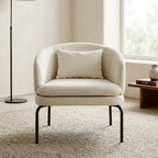 Vivien Accent Chair – Velvet | Beige