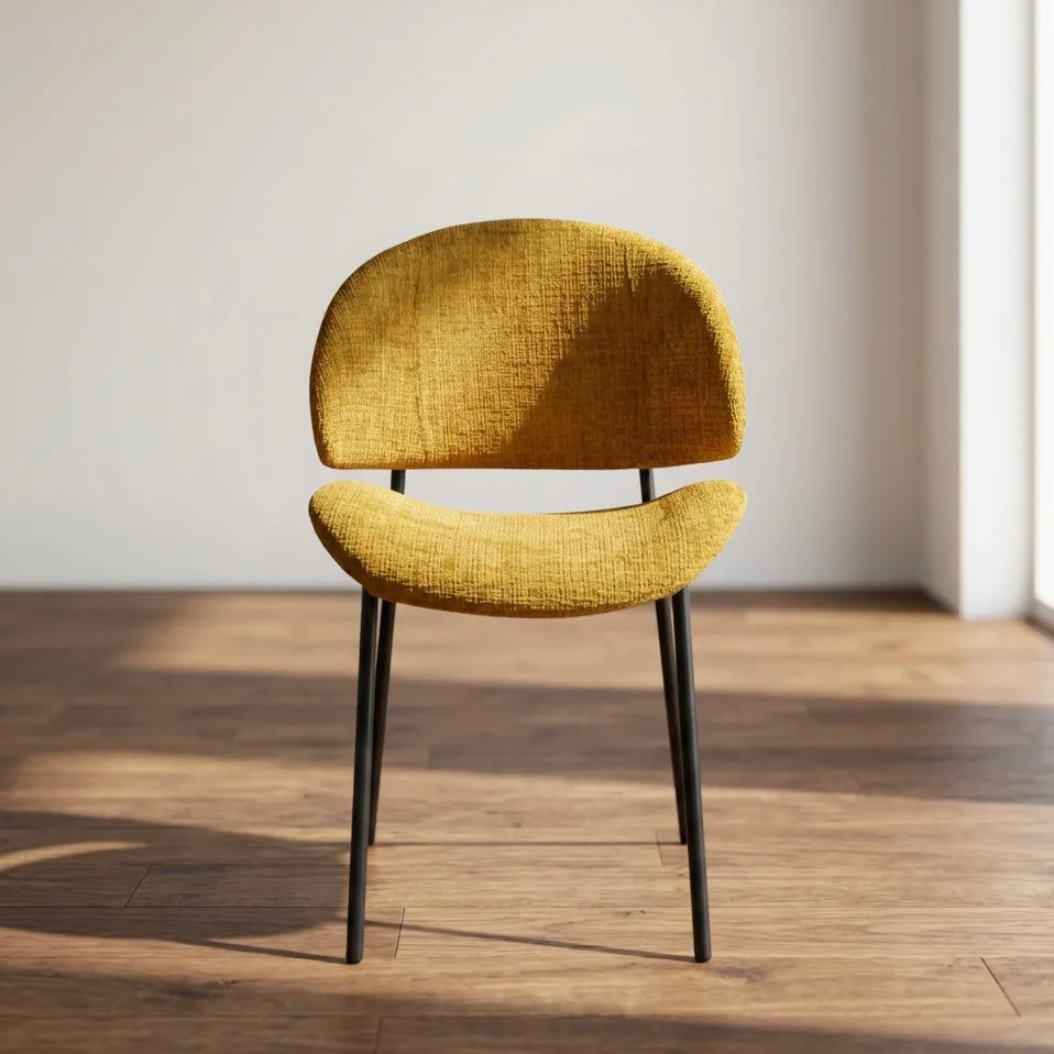 Wexley Dining Chairs – Set of 4 | Mustard