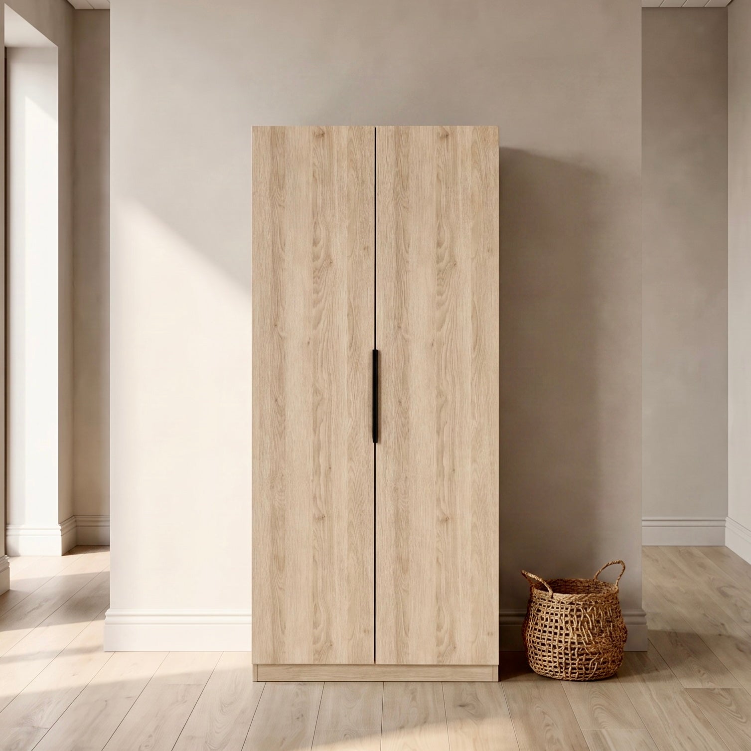 Luna Wardrobe – Oak