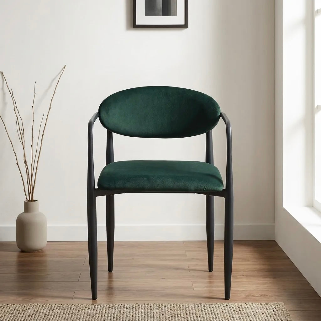 Liam Dining Chairs – Set of 2 | Emerald
