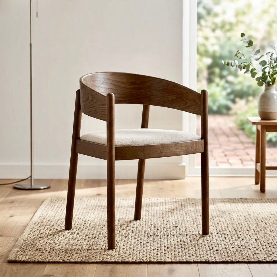 Maplen Dining Chair – Cream