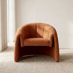 Taylor Accent Chair – Textured | Orange