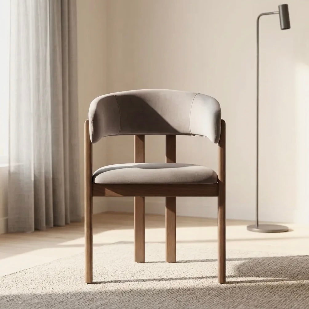 Amara Dining Chair – Taupe
