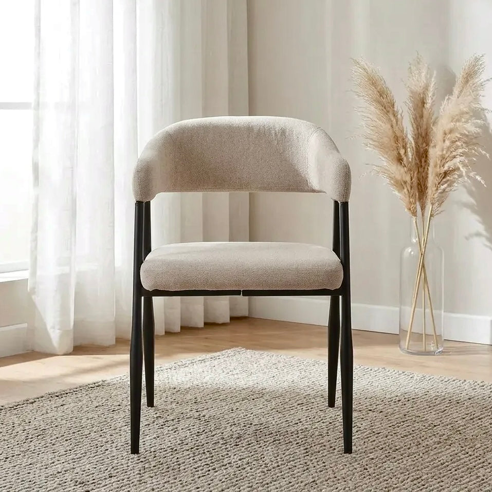 Chelsea Dining Chairs – Set of 2 | Champagne