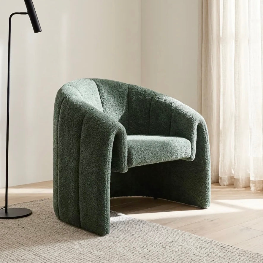 Taylor Accent Chair – Textured | Dark Green