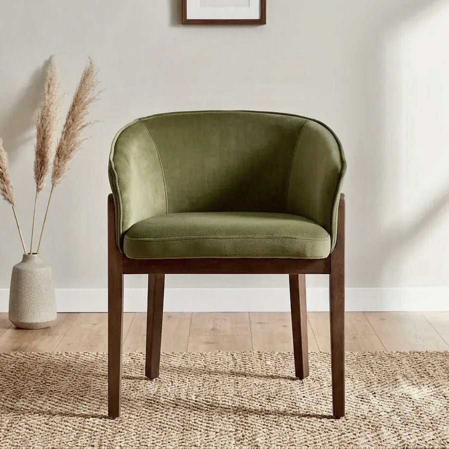 Lucent Dining Chair – Olive Green
