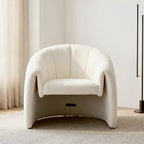 Taylor Accent Chair – Textured | White