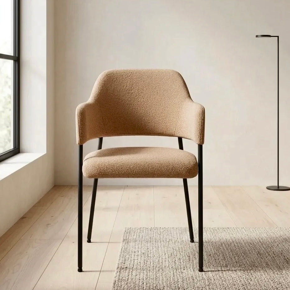 Candice Dining Chairs – Set of 2 | Muted Pumpkin