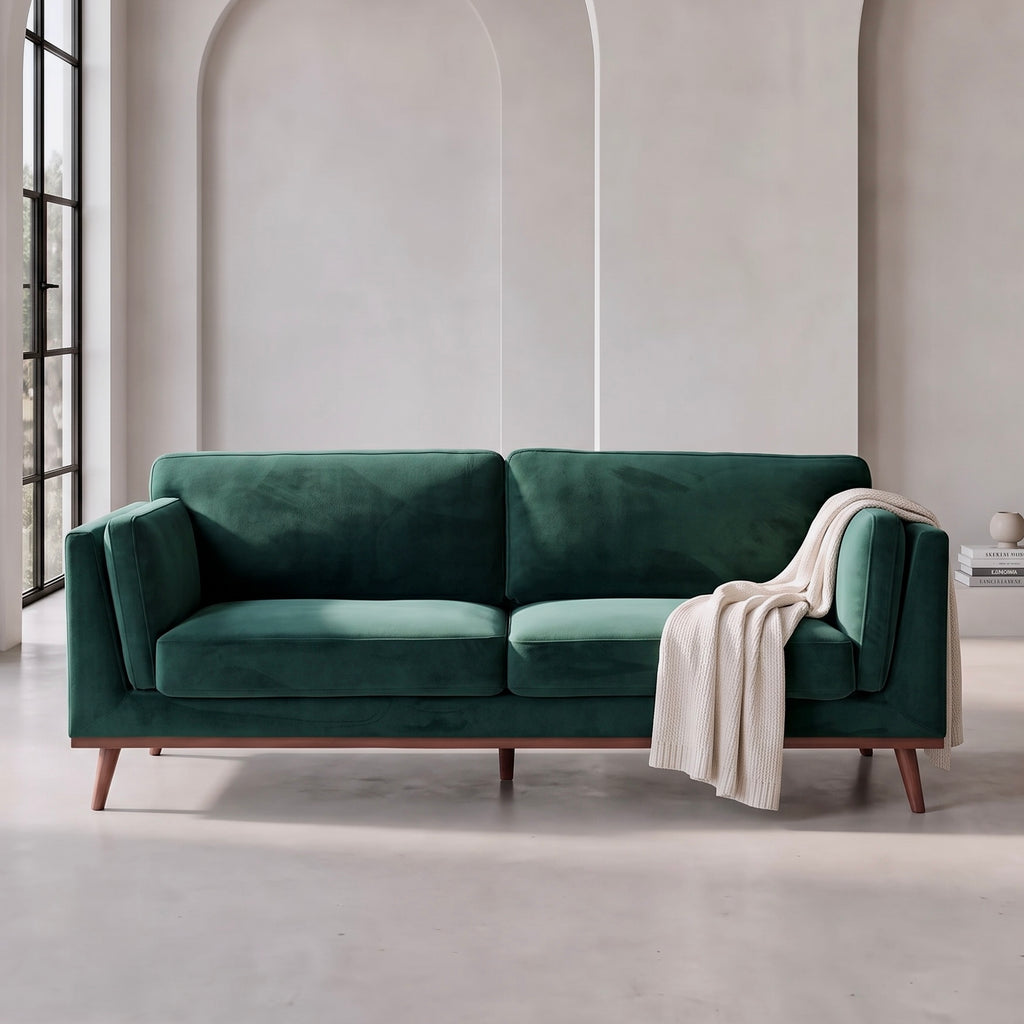 Mickey Sofa – Emerald | 3 Seater