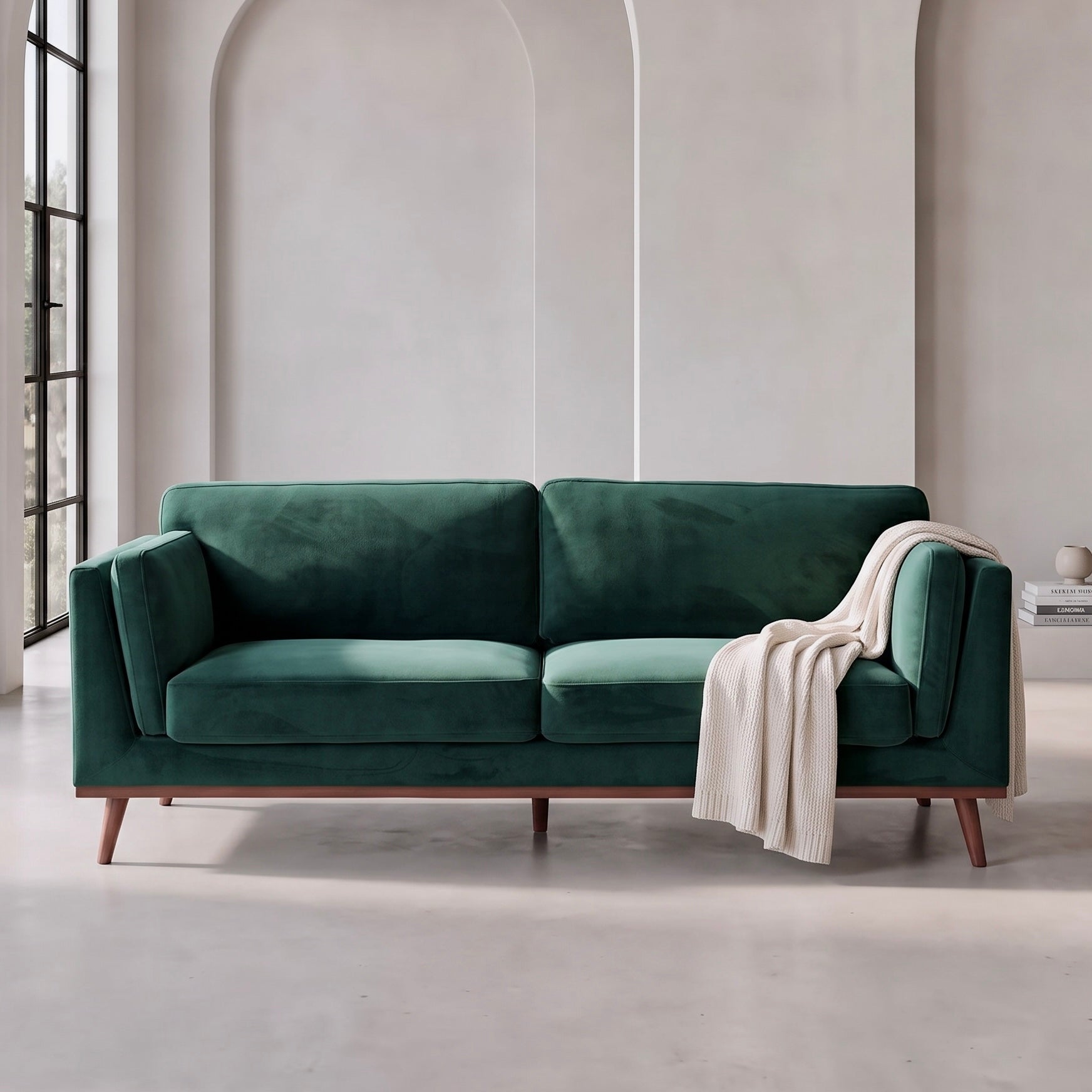 Mickey Sofa – Emerald | 3 Seater