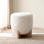 Whisper Stool – Ivory | Boucle
