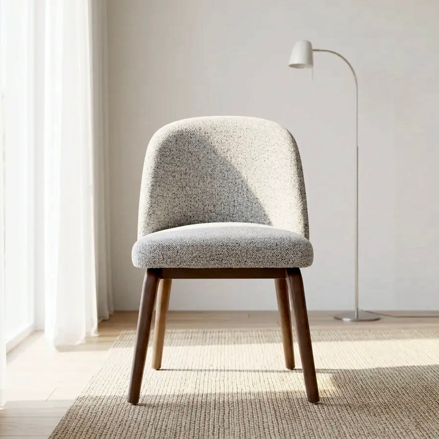 Hearthwood Dining Chairs – Set of 2 | Light Grey