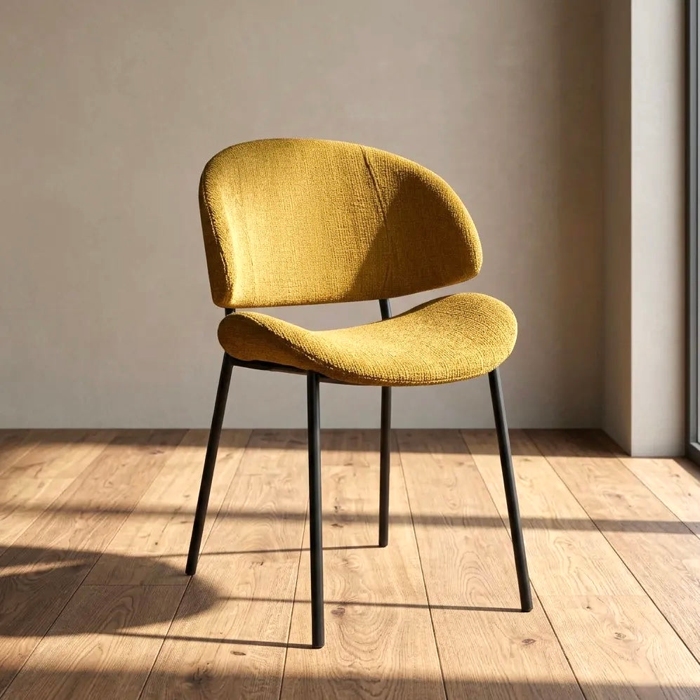 Wexley Dining Chairs – Set of 4 | Mustard