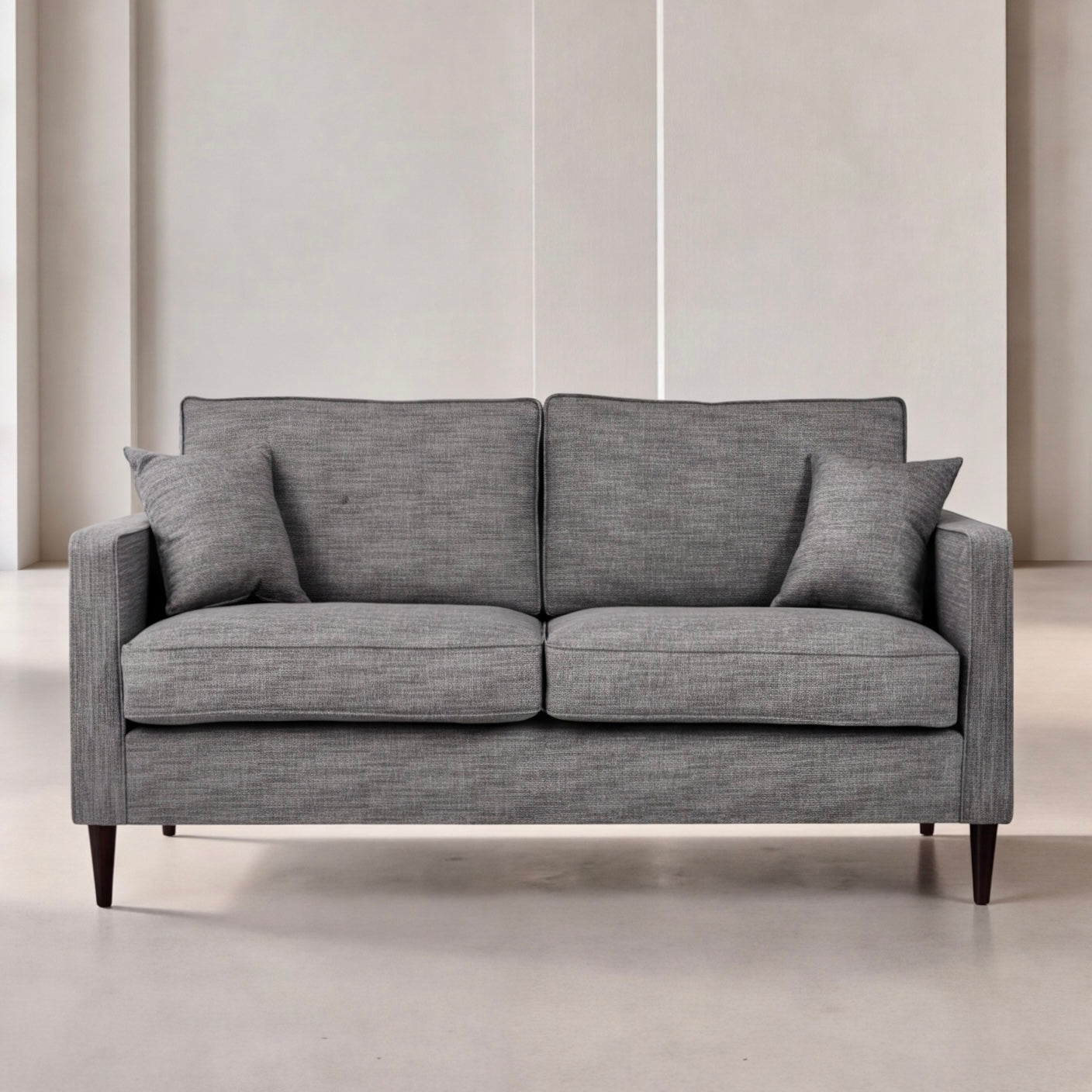 Poppy Sofa – Grey | 3 Seater